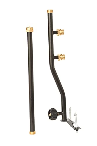 Flame King FK-DP2PC 3 Outlet Adapter 20 To 1LB Propane Distribution Post Pole Tree Stem Stand For Stove, Lanterns, And Camping, Black 5 Flame King FK-DP2PC 3 Outlet Adapter 20 To 1LB Propane Distribution Post Pole Tree Stem Stand For Stove, Lanterns, And Camping, Black - Image 3