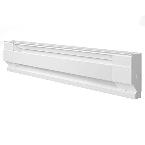 Cadet F Series 36" Electric Baseboard Heater (Model: 3F750-1W Part: 05532 ), 2560 BTU, 120 Volt, 750 Watt, White 4 Cadet F Series 36" Electric Baseboard Heater (Model: 3F750-1W Part: 05532 ), 2560 BTU, 120 Volt, 750 Watt, White - Image 2