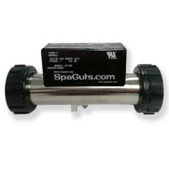 SpaGuts 25-150-0001 Universal Inline Bath Heater Kit, 1.5KW, 110V, 7x1.5 Inches, With Built-in Pressure Switch
