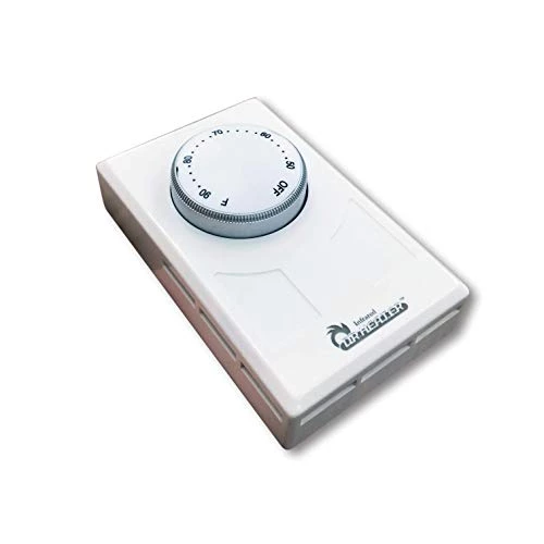 Dr. Infrared Heater DR-001 Wall Thermostat 4 Wires Single Or Double Poles 120-277V 3360-7756W, White. 3 Dr. Infrared Heater DR-001 Wall Thermostat 4 Wires Single Or Double Poles 120-277V 3360-7756W, White.
