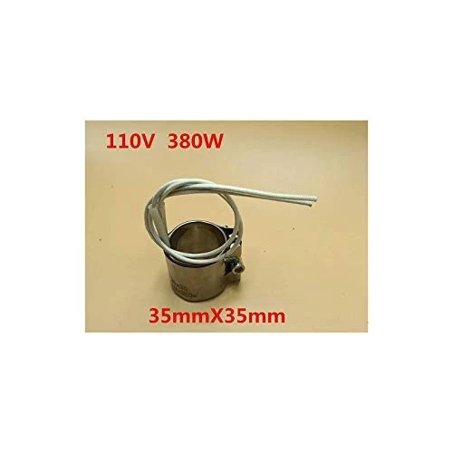 LUOXINMAO 110V 380W Injected Mould Heating Element Band Heater 35mm X 35mm 4 LUOXINMAO 110V 380W Injected Mould Heating Element Band Heater 35mm X 35mm - Image 2