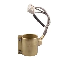 DERNORD 110V 300W 42mmx50mm Injected Mould Heating Element Brass Band Heater For Injection Molding Machine