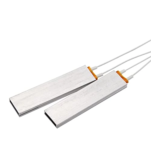 MODUODUO PTC Heating Element 2pcs 12V/220V/110V Thermistor Heater Constant Temperature Thermostat Heater Plate (White-110V) 4 MODUODUO PTC Heating Element 2pcs 12V/220V/110V Thermistor Heater Constant Temperature Thermostat Heater Plate (White-110V) - Image 2