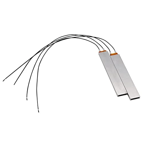 MODUODUO PTC Heating Element 2pcs 12V/220V/110V Thermistor Heater Constant Temperature Thermostat Heater Plate (Black-12V) 3 MODUODUO PTC Heating Element 2pcs 12V/220V/110V Thermistor Heater Constant Temperature Thermostat Heater Plate (Black-12V)