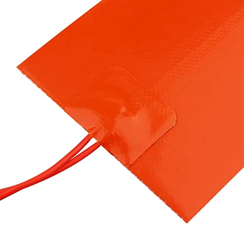 DERNORD 4PCS 12V 25W Silicone Heating Pad Rubber Flexible Heater Mat 80mm X 100mm 4 DERNORD 4PCS 12V 25W Silicone Heating Pad Rubber Flexible Heater Mat 80mm X 100mm - Image 2