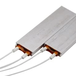 MODUODUO PTC Heating Element 2pcs 12V/220V/110V Thermistor Heater Constant Temperature Thermostat Heater Plate (White-110V)