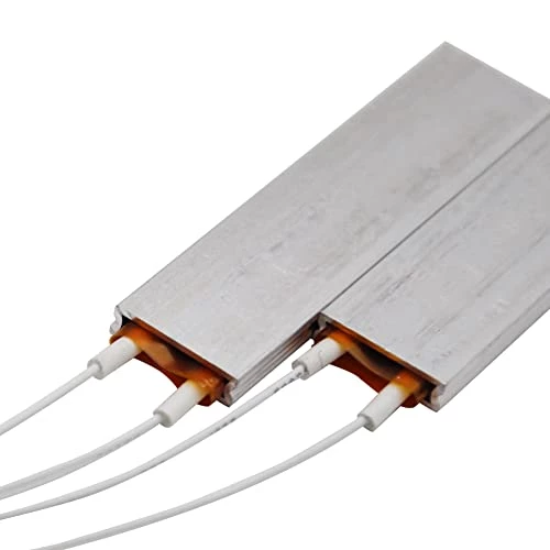 MODUODUO PTC Heating Element 2pcs 12V/220V/110V Thermistor Heater Constant Temperature Thermostat Heater Plate (White-110V) 3 MODUODUO PTC Heating Element 2pcs 12V/220V/110V Thermistor Heater Constant Temperature Thermostat Heater Plate (White-110V)