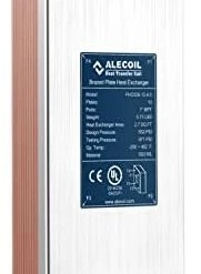 4"x12" 20 Plates Heat Exchanger With 1" MPT Port Water To Water 316L Stainless Steel Brazed Plate Heat Exchanger For Commercial And Industrial Refrigeration, Floor Heating, Water Heating, ALECOIL 13 4"x12" 20 Plates Heat Exchanger With 1" MPT Port Water To Water 316L Stainless Steel Brazed Plate Heat Exchanger For Commercial And Industrial Refrigeration, Floor Heating, Water Heating, ALECOIL -Heaters Sales Store 31jFDsoMaZL. AC
