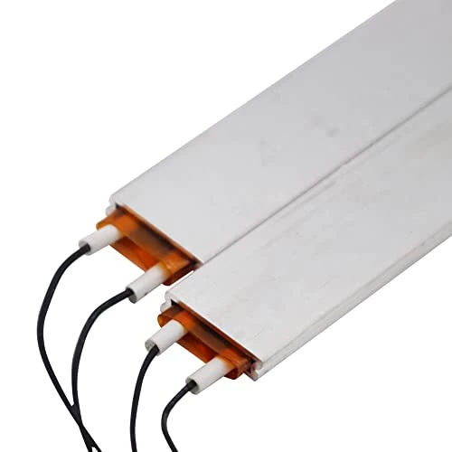 MODUODUO PTC Heating Element 2pcs 12V/220V/110V Thermistor Heater Constant Temperature Thermostat Heater Plate (Black-12V) 6 MODUODUO PTC Heating Element 2pcs 12V/220V/110V Thermistor Heater Constant Temperature Thermostat Heater Plate (Black-12V) - Image 4