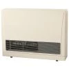 Rinnai EX17DTN Direct Vent Wall Furnace, Indoor Natural Gas Heater, Energy Efficient Space Heater, 16,700 BTU, Beige