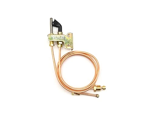 Propane Gas Water Heater Pilot Assembely Including 24" Thermocouple, 24" Gas Tubing, Bracket And One Flame Hood 3 Propane Gas Water Heater Pilot Assembely Including 24" Thermocouple, 24" Gas Tubing, Bracket And One Flame Hood