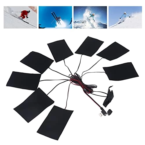 TOPINCN Electric Heating Pads Winter Vest Socks USB Heater Sheet Waterproof USB Power Supply Heater Pads Film For Carbon Fiber Heating Film Space Heater Accessories 5 TOPINCN Electric Heating Pads Winter Vest Socks USB Heater Sheet Waterproof USB Power Supply Heater Pads Film For Carbon Fiber Heating Film Space Heater Accessories - Image 3