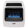Dyna-Glo BFSS20LPT-4P 20,000 BTU Liquid Propane Blue Flame Thermostatic Vent Free Wall Heater, White -Heaters Sales Store 411ttQEgaoL