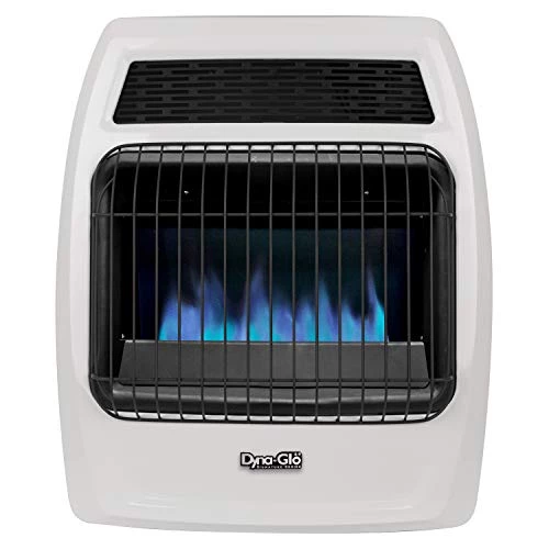 Dyna-Glo BFSS20LPT-4P 20,000 BTU Liquid Propane Blue Flame Thermostatic Vent Free Wall Heater, White 3 Dyna-Glo BFSS20LPT-4P 20,000 BTU Liquid Propane Blue Flame Thermostatic Vent Free Wall Heater, White
