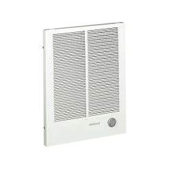 Broan-NuTone, White 198 High Capacity Wall Heater, Painted Grille, 4000/2000 Watt 240 VAC, 2000/4000