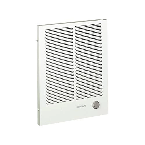 Broan-NuTone, White 198 High Capacity Wall Heater, Painted Grille, 4000/2000 Watt 240 VAC, 2000/4000 3 Broan-NuTone, White 198 High Capacity Wall Heater, Painted Grille, 4000/2000 Watt 240 VAC, 2000/4000