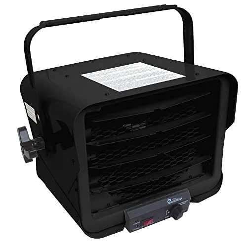 Dr. Heater DR966 240-volt Hardwired Shop Garage Commercial Heater, 3000-watt/6000-watt, DR966 240V, Black 4 Dr. Heater DR966 240-volt Hardwired Shop Garage Commercial Heater, 3000-watt/6000-watt, DR966 240V, Black - Image 2