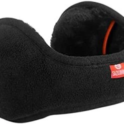 Sazujinwu Winter Men's Earmuffs With Heating Compartment Fold Fleece Ear Muffs Women`s Ear Warmers Back Neck Earmuff -Heaters Sales Store 413yzvj3IgL. AC