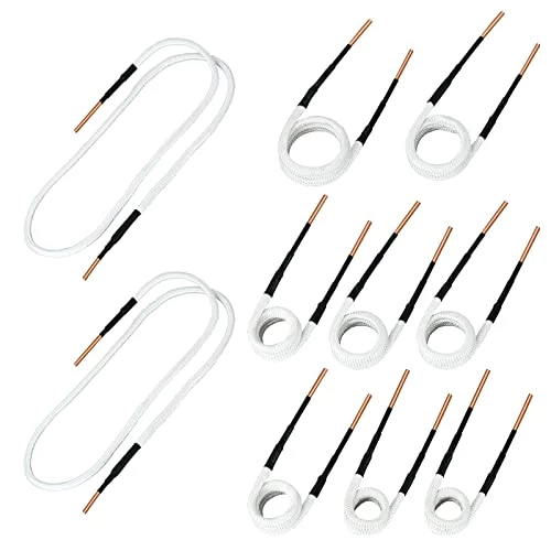 10PCS Induction Heater Coil Kit For Magnetic Induction Heater,8 Coils And 2 Free Forming Copper Wires With 1200℃ Heat Resistant For For Removing Rusty Bolts And Nuts 3 10PCS Induction Heater Coil Kit For Magnetic Induction Heater,8 Coils And 2 Free Forming Copper Wires With 1200℃ Heat Resistant For For Removing Rusty Bolts And Nuts