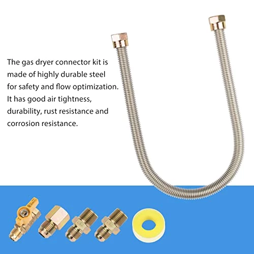 F271239 One-Stop Universal Gas-Appliance Hook-Up Kit For Replacement Mr.Heater Fits Gas Stoves, Gas Dryer, Garage Heaters, Gas Fireplaces And Wall Mounted Heaters 5 F271239 One-Stop Universal Gas-Appliance Hook-Up Kit For Replacement Mr.Heater Fits Gas Stoves, Gas Dryer, Garage Heaters, Gas Fireplaces And Wall Mounted Heaters - Image 3