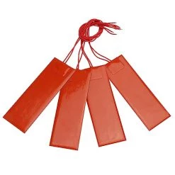 DERNORD 4PCS 12V 20W Silicone Heating Pad Rubber Flexible Heater Mat 50mm X 150mm