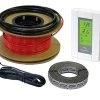 20 Sqft Heating Cable Kit Electric Radiant In-Floor Heat Heating Cable Set Floor Warming System, 120V, Cable 80ft Long, With AUBE Digital 7-day Programmable Floor Sensing Thermostat And Floor Sensor 1 20 Sqft Heating Cable Kit Electric Radiant In-Floor Heat Heating Cable Set Floor Warming System, 120V, Cable 80ft Long, With AUBE Digital 7-day Programmable Floor Sensing Thermostat And Floor Sensor -Heaters Sales Store 415nd9fd38L 1
