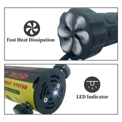 Solary Flameless Heat Induction Tool, 1000W 110V Magnetic Induction Heater Kit With 8 Coils, Handheld Rusty Screw Removing Tool -Heaters Sales Store 416778vvvoL 1