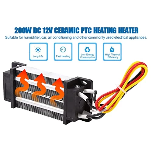 OKJHFD 200W DC 12V Electric Insulated Ceramic Thermostatic High Power PTC Heating Elements Heater For Home And Industrial Use High Power Elements 5 OKJHFD 200W DC 12V Electric Insulated Ceramic Thermostatic High Power PTC Heating Elements Heater For Home And Industrial Use High Power Elements - Image 3