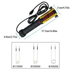 Solary Magnetic Induction Heater Kit 1000W 110V For Automotive Flameless Heat Induction Heat 1KW Hand Tool -Heaters Sales Store 4187zlkQMML