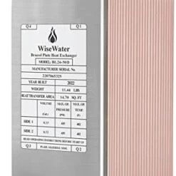 AB Plate Heat Exchanger, 4"x 12" 20 Plates Water To Water Heat Exchanger, Copper/SS316L Stainless Steel Brazed Plate Heat Exchanger For Floor Heating, Water Heating, Snow Melting 20 AB Plate Heat Exchanger, 4"x 12" 20 Plates Water To Water Heat Exchanger, Copper/SS316L Stainless Steel Brazed Plate Heat Exchanger For Floor Heating, Water Heating, Snow Melting -Heaters Sales Store 418MEZgterL. AC