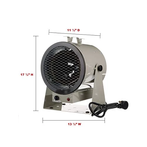 TPI Corporation HF686TC Fan Forced Portable Heater – Corrosion Resistant, Easy Installation, 5600/4200W. Space Heating Equipment 7 TPI Corporation HF686TC Fan Forced Portable Heater – Corrosion Resistant, Easy Installation, 5600/4200W. Space Heating Equipment - Image 5