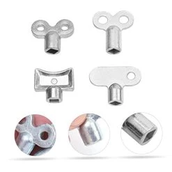 Heater Vent 16 Pcs Durable Radiators Plumbing Accessories Valve Valves Release Bleed Hole For Key Keys Exhaust Heater Faucet Vent Air Radiator Radiator Wrench -Heaters Sales Store 41AhELXnH7L