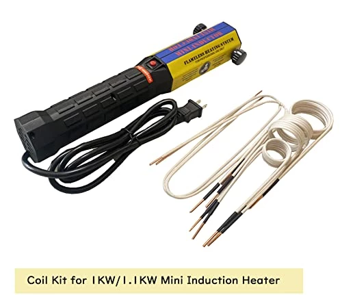 ICZW Mini Induction Heater Inductor Coil Kits Magnetic Induction Heater Kit Flameless Heater Accessories 8pcs 6 ICZW Mini Induction Heater Inductor Coil Kits Magnetic Induction Heater Kit Flameless Heater Accessories 8pcs - Image 4