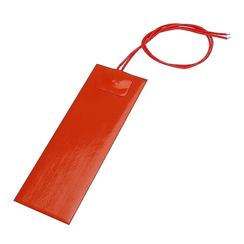 DERNORD 4PCS 12V 20W Silicone Heating Pad Rubber Flexible Heater Mat 50mm X 150mm 4 DERNORD 4PCS 12V 20W Silicone Heating Pad Rubber Flexible Heater Mat 50mm X 150mm - Image 2