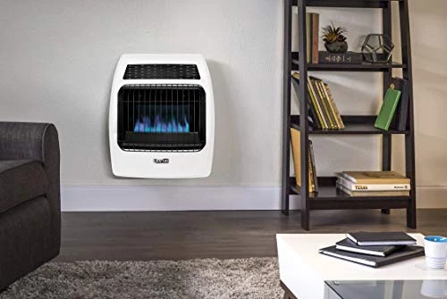 Dyna-Glo BFSS20LPT-4P 20,000 BTU Liquid Propane Blue Flame Thermostatic Vent Free Wall Heater, White 6 Dyna-Glo BFSS20LPT-4P 20,000 BTU Liquid Propane Blue Flame Thermostatic Vent Free Wall Heater, White - Image 4