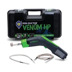 Induction Innovations - The Original Mini-Ductor Venom HP (MDV-787) - Handheld Induction Heater With 3 Basic Coils, Carrier Case & Operations Manual To Safely Remove Nuts, Bolts, Bearings, & More