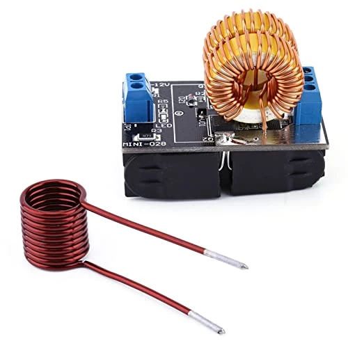 Heating Power Module With Heating Coil, 5V 12V ZVS Induction Heating Power Supply Module Tesla Jacob's Ladder With Coil 3 Heating Power Module With Heating Coil, 5V 12V ZVS Induction Heating Power Supply Module Tesla Jacob's Ladder With Coil