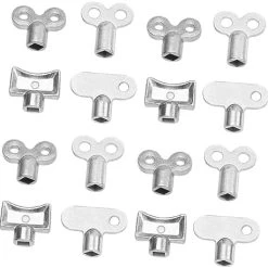 Heater Vent 16 Pcs Durable Radiators Plumbing Accessories Valve Valves Release Bleed Hole For Key Keys Exhaust Heater Faucet Vent Air Radiator Radiator Wrench -Heaters Sales Store 41DDDIbcI7L. AC