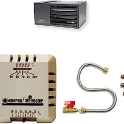 Mr. Heater F260550 Big Maxx MHU50NG Natural Gas Unit Heater,Black -Heaters Sales Store 41FAU7nnWFL. AC