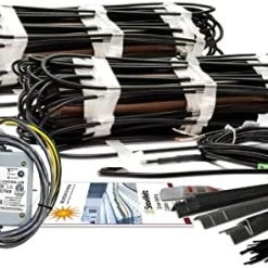 SNOWMELTZ Large Area Heated Driveway System For Concrete/Asphalt/Pavers - 240V - 37 Watts Per Square Foot –Moisture & Temperature Automatic Activator (320 Square Feet) 28 SNOWMELTZ Large Area Heated Driveway System For Concrete/Asphalt/Pavers - 240V - 37 Watts Per Square Foot –Moisture & Temperature Automatic Activator (320 Square Feet) -Heaters Sales Store 41G7 jvrtCL. AC 5