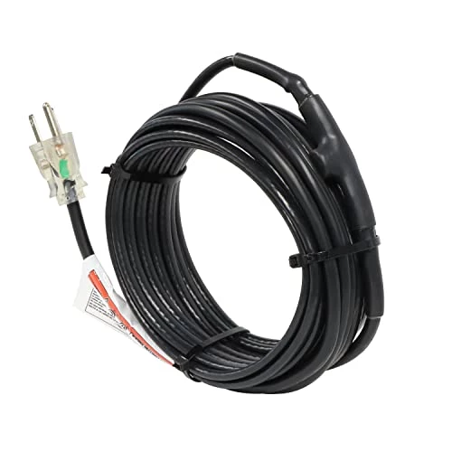 TOPDURE JHSD 3-feet Pipe Heating Cable Built-in Thermostat 7 TOPDURE JHSD 3-feet Pipe Heating Cable Built-in Thermostat - Image 5