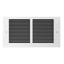 Cadet Register Series Electric Wall Heater Complete Unit (Model: RMC151W, Part: 63315), 1710/3415/5120 BTU, 120 Volt, 500/1000/1500 Watt, White