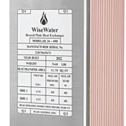AB Plate Heat Exchanger, 4"x 12" 20 Plates Water To Water Heat Exchanger, Copper/SS316L Stainless Steel Brazed Plate Heat Exchanger For Floor Heating, Water Heating, Snow Melting 19 AB Plate Heat Exchanger, 4"x 12" 20 Plates Water To Water Heat Exchanger, Copper/SS316L Stainless Steel Brazed Plate Heat Exchanger For Floor Heating, Water Heating, Snow Melting -Heaters Sales Store 41JA9WynbL. AC