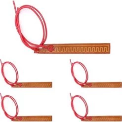 Harissess 12V 12W Flexible Polyimide Heater Plate, Adhesive Hot Foil Heater PI Heating Film 10mmx93mm(Pack Of 5) -Heaters Sales Store 41Lbrzp0O6L. AC
