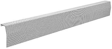 Baseboarders Premium Series 3 Ft Galvanized Steel Slip-On Baseboard Heater Cover Replacement + Left And Right Endcaps | Perfect For Bathrooms, Hydronic (Water) Home Heating Systems, White 11 Baseboarders Premium Series 3 Ft Galvanized Steel Slip-On Baseboard Heater Cover Replacement + Left And Right Endcaps | Perfect For Bathrooms, Hydronic (Water) Home Heating Systems, White - Image 9