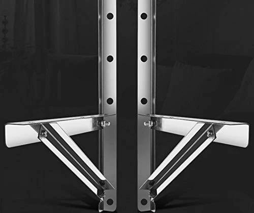 Mounting Bracket For 9000-36000BTU Condenser Ductless Mini Split Air Conditioner Heat Pump Systems, Support Condenser Up To 500 Lbs, Rust Free Stainless Steel 4 Mounting Bracket For 9000-36000BTU Condenser Ductless Mini Split Air Conditioner Heat Pump Systems, Support Condenser Up To 500 Lbs, Rust Free Stainless Steel - Image 2