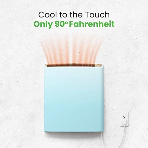 Envi Plug-in Electric Panel Wall Heaters For Indoor Use, Energy Efficient 24/7 Heating W/Safety Sensor Protection, Patented Quiet Fan-less Design, Easy 2-Min Install, Indoor Space Heater, Made In USA 8 Envi Plug-in Electric Panel Wall Heaters For Indoor Use, Energy Efficient 24/7 Heating W/Safety Sensor Protection, Patented Quiet Fan-less Design, Easy 2-Min Install, Indoor Space Heater, Made In USA - Image 6