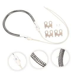 YARNOW Oven Light 2pcs Carbon Heating Tube Stove Light Bulb Head Lamp Halogen Bulbs Oven Light Bulb Head Light Bulb Heater Tube Accessories Heater Lamp Heater Tube Appendix -Heaters Sales Store 41PClIIBDCL