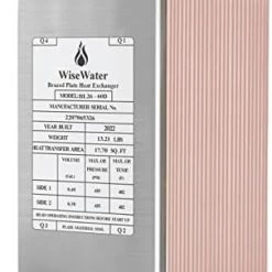 AB Plate Heat Exchanger, 4"x 12" 20 Plates Water To Water Heat Exchanger, Copper/SS316L Stainless Steel Brazed Plate Heat Exchanger For Floor Heating, Water Heating, Snow Melting 21 AB Plate Heat Exchanger, 4"x 12" 20 Plates Water To Water Heat Exchanger, Copper/SS316L Stainless Steel Brazed Plate Heat Exchanger For Floor Heating, Water Heating, Snow Melting -Heaters Sales Store 41Po2PVPSjL. AC