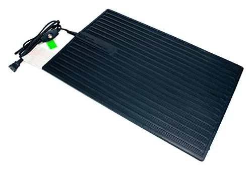 Cozy Products Electric Foot Warmer Mat - Heated Rubber Pad, Small Portable Floor Heater, For Home, Office, Garage, Car Use, 120 Volts, 8 Lbs, 14" X 21" X 1" 5 Cozy Products Electric Foot Warmer Mat - Heated Rubber Pad, Small Portable Floor Heater, For Home, Office, Garage, Car Use, 120 Volts, 8 Lbs, 14" X 21" X 1" - Image 3